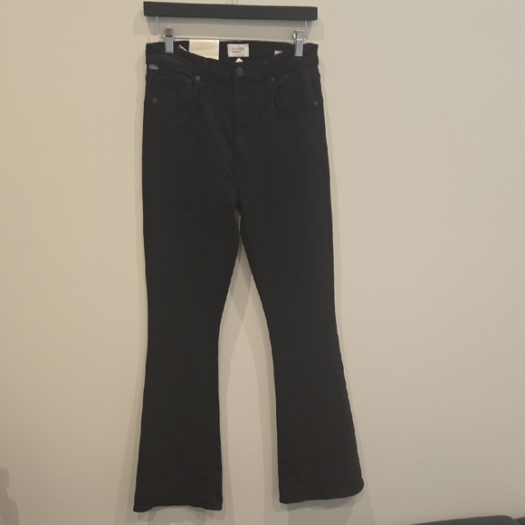 Citizens Of Humanity Black Boot Cut Jeans
